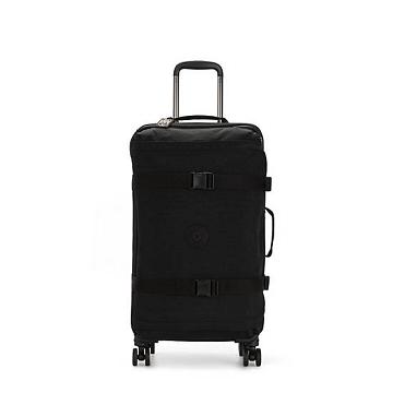 Kipling Spontaneous Medium Rolling Matkalaukut Mustat | FI 1749JP